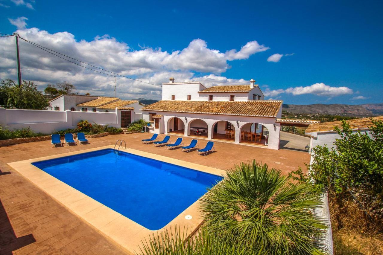 Villa Pere - Panoramic Hillside House In Benissa *